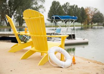 Yellow Beach Chairs