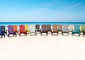 Variety of Beach Chair Colors