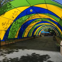 Adventureland Arbor Walkway Photo 5