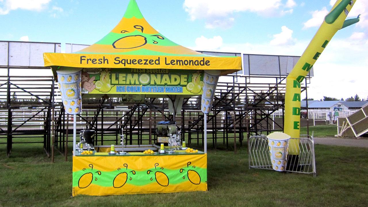 Carnival Lemonade Stand Waterloo Tent