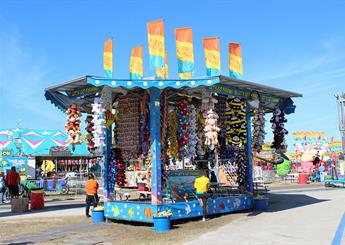 Carnival Trailer Set: Skirts, Bally's, Valances, Corner Pies